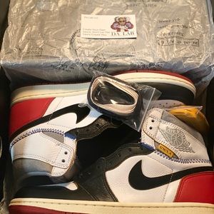 Jordan Black Toe Union 1